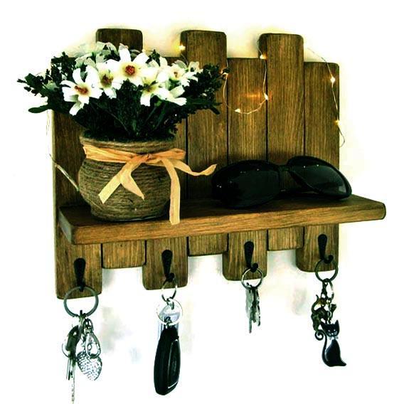 Ключница деревянная Серберг Мускат (КЛЧ-012207)