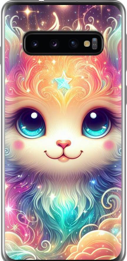 Чехол на Samsung Galaxy S10 Сказочный котенок (5813u-1640-42517) Чехол на Samsung Galaxy S10 Сказочный котенок (5813u-1640-42517)