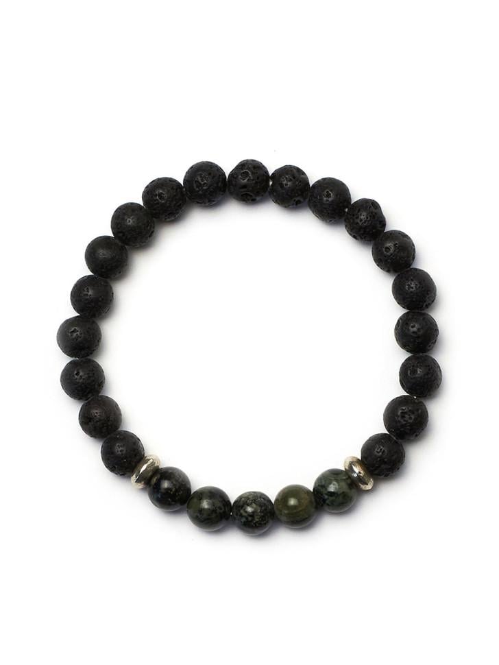 Браслет из натуральной скамьи и яшмы (5009)