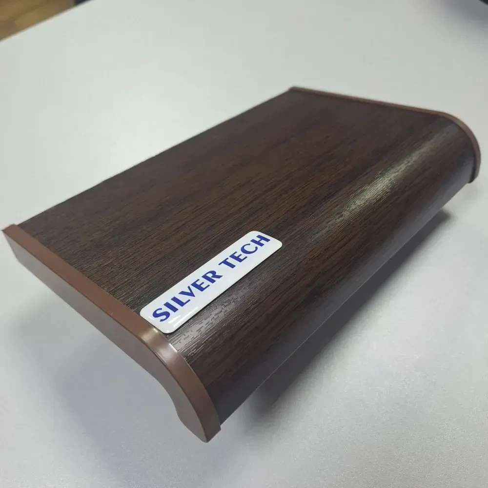 Підвіконня SILVER TECH ПВХ 150 мм Темний Дуб (2686519108) - фото 3 Підвіконня SILVER TECH ПВХ 150 мм Темний Дуб (2686519108) - фото 3