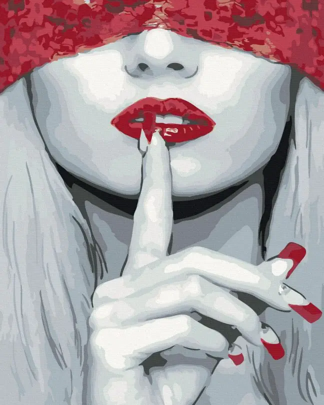 Картина по номерам Brushme Секрет 40x50 см (BRM43683)