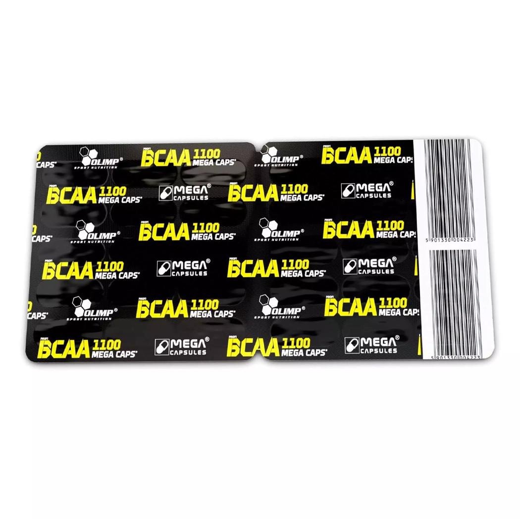 Аминокислоты Olimp BCAA 1100 Mega Caps 30 капс. (00919-01)
