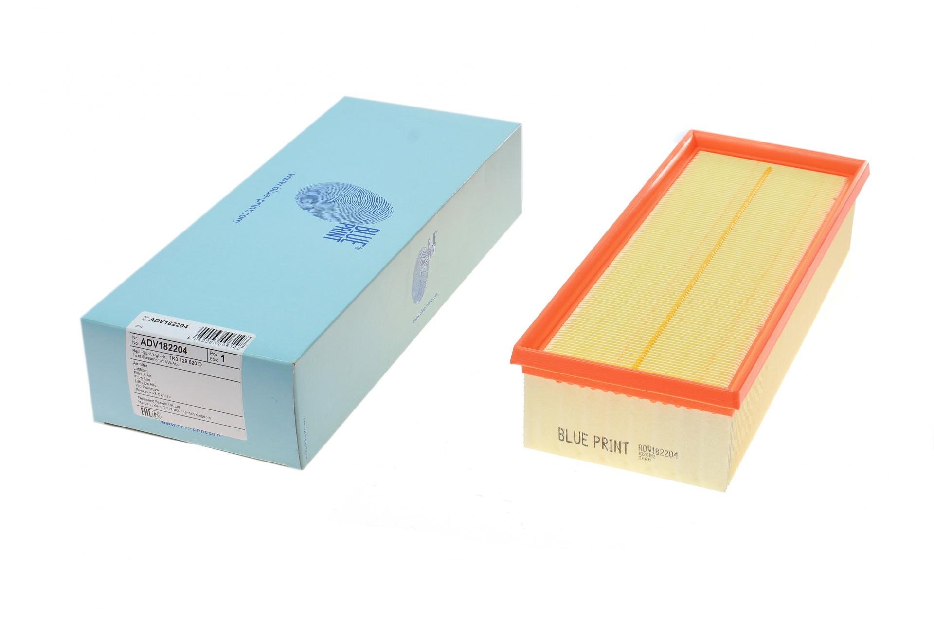 Фильтр воздушный BLUE PRINT для VW Caddy 1,9/2,0TDI 03- (ADV182204)