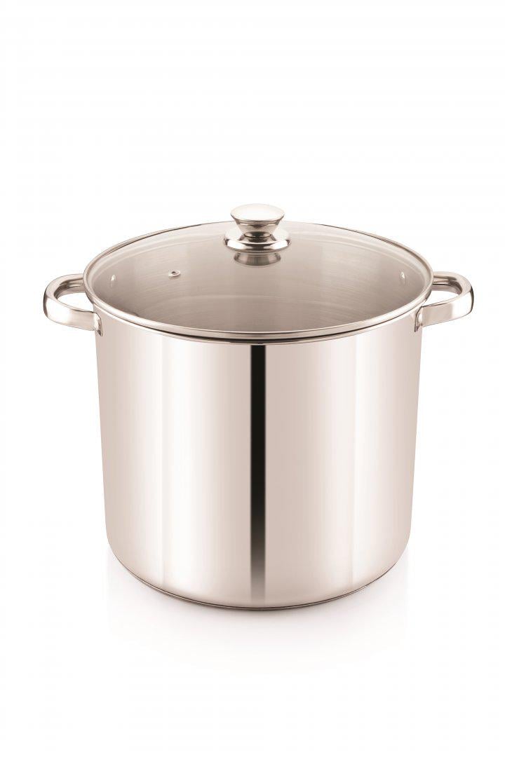 Кастрюля Стрейт 7358 21 л Нержавеющая сталь (14390367)