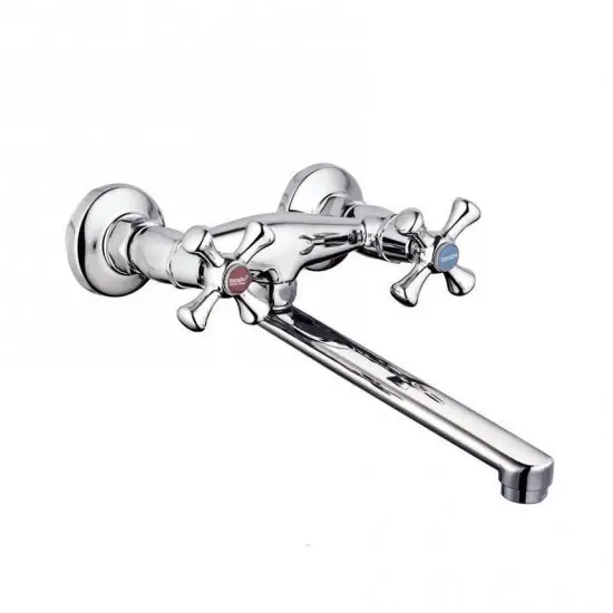 Смеситель настенный для кухни Wezer TMK12-B827 Хром (1036582)