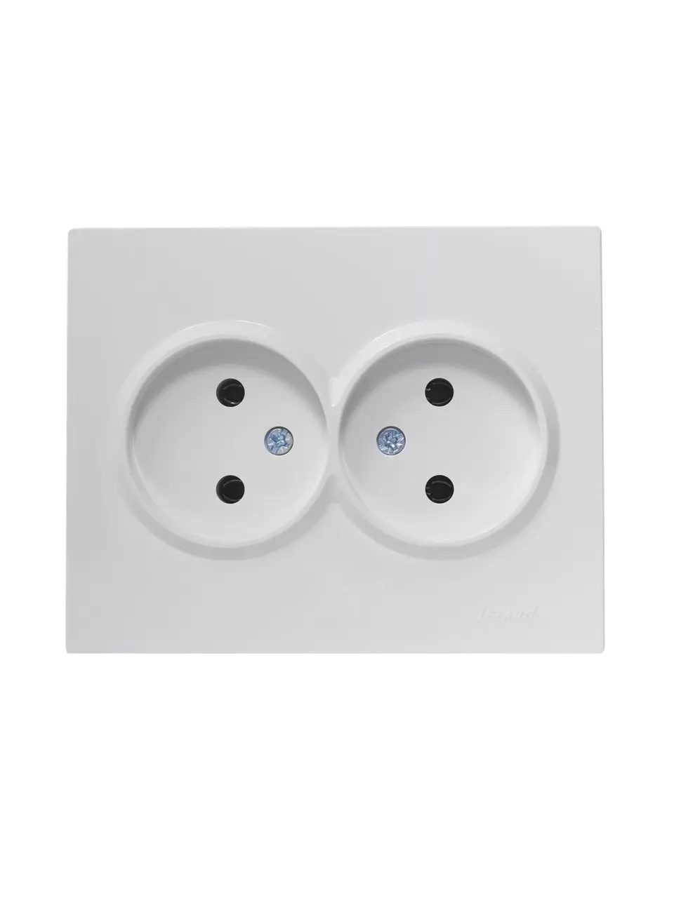 Розетка Lezard Vesna 2-а Білий