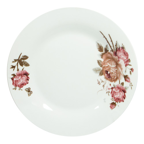 Тарелка S&T Гармоническая любовь 20 см Белый (ST050-34-02)