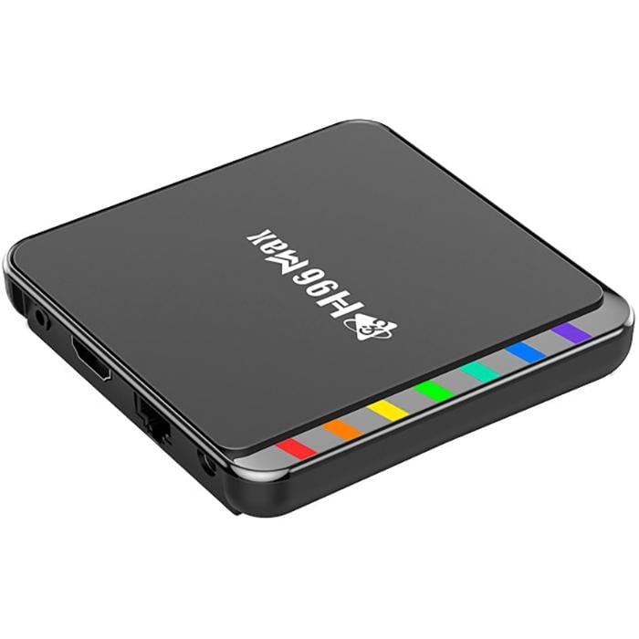 Смарт-приставка H96 MAX W2 2/16 Гб Amlogic S905W2/Android 11/WiFi 2,4 та 5 ГГц/BT 5.0/LAN 100M/Чорний (W2_2GB/16GB)