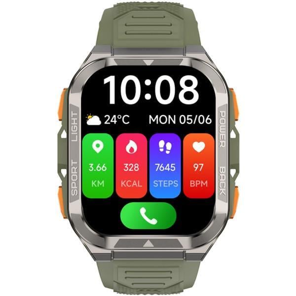 Смарт-часы Blackview W80 Pro TFT 1,91" 900 mAh Зеленый (30106318)