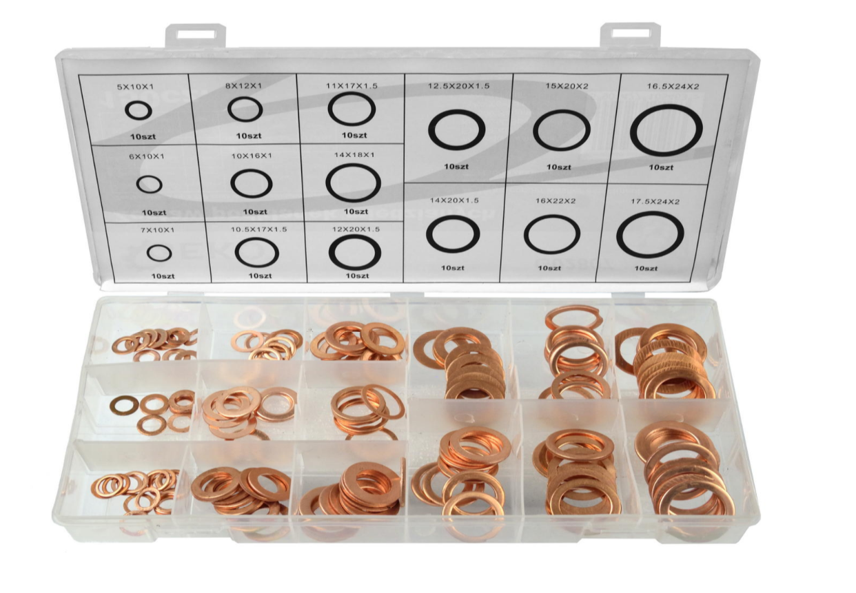 Набір мідних кілець Rewolt 150 шт. (T5912)