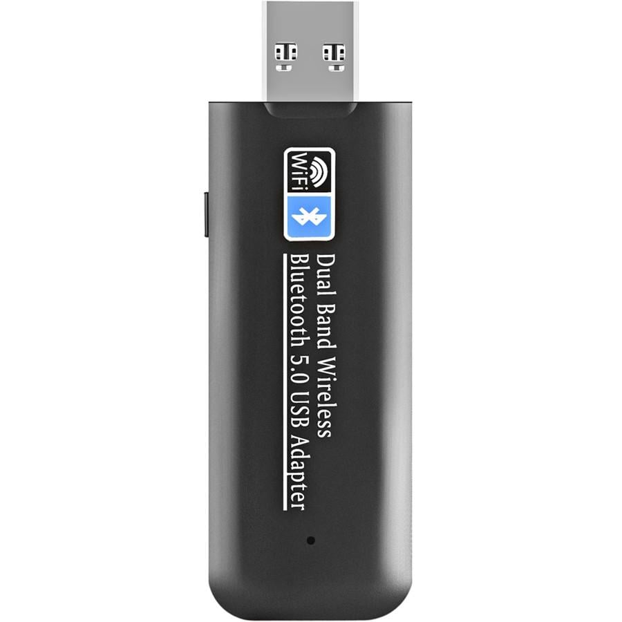 Сетевой адаптеры-USB двухдиапазонный Wi-Fi/Bluetooth U&P WB803 1300M Black (SHT-WB803-BK)