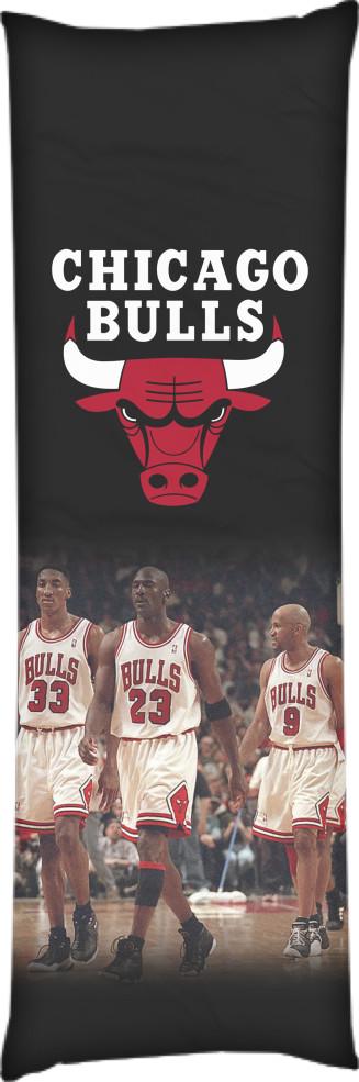 Подушка дакимакура Chicago Bulls 4 60x180 см (14099865)