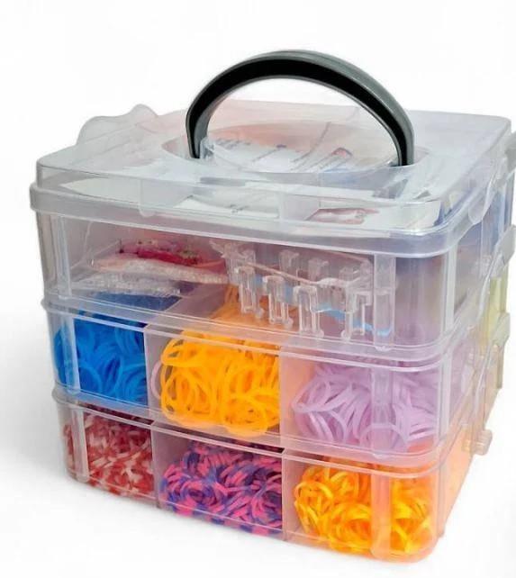 Набор резинок для плетения браслетов Loom Bands 34 цвета (31946973)