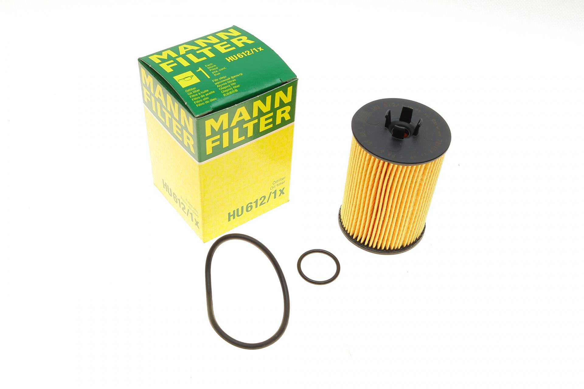 Фильтр масляный Mann-Filter для MB A-class W169/B-class W245 1,5-2,0 04-12 (HU 612/1 X)