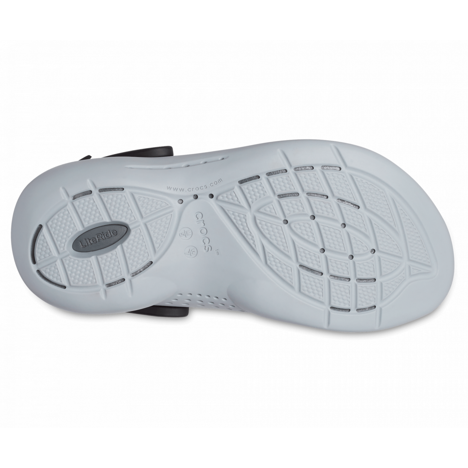 Сабо Crocs LiteRide 360 Clog M13 р. 46 30,5 см Black/Slate Grey (206708) - фото 6