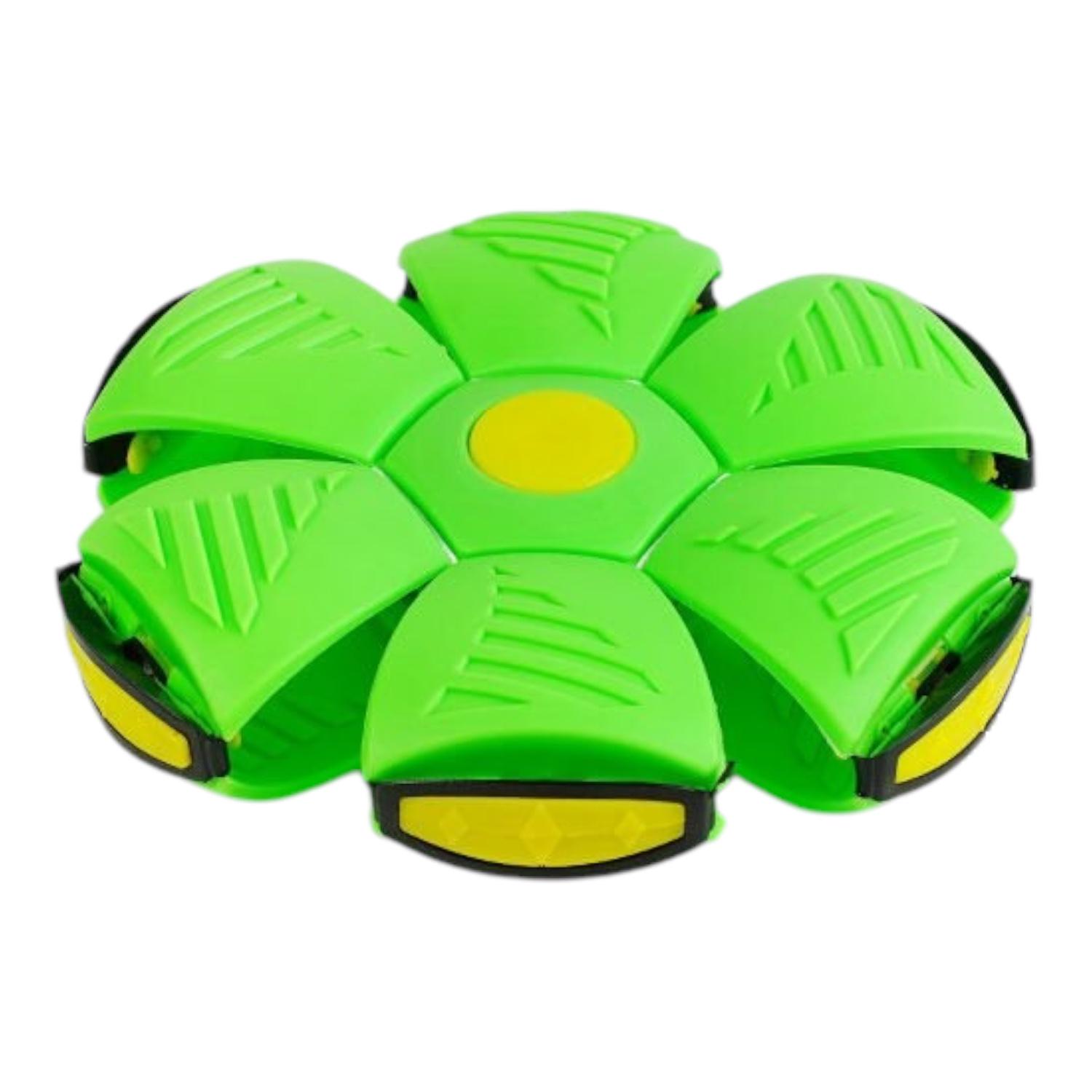 Дитячий м'яч-фрісбі M12081 підсвічування Зелений - фото 2 Дитячий м'яч-фрісбі M12081 підсвічування Зелений - фото 2