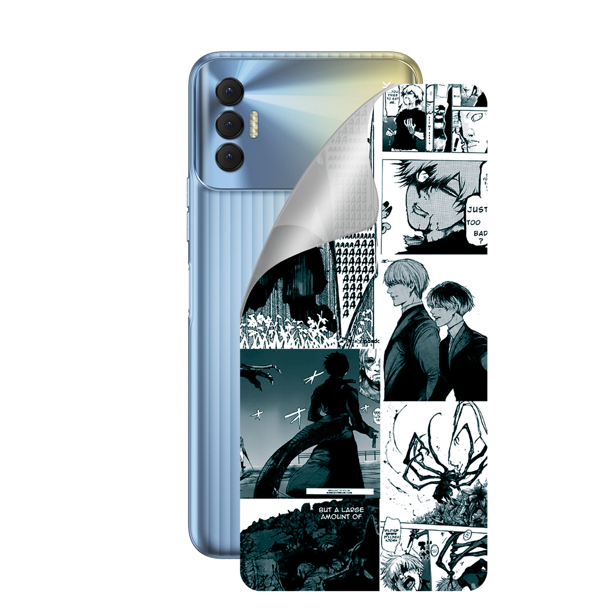 Поліуретанова плівка для Tecno Spark 8P серії Print Armor