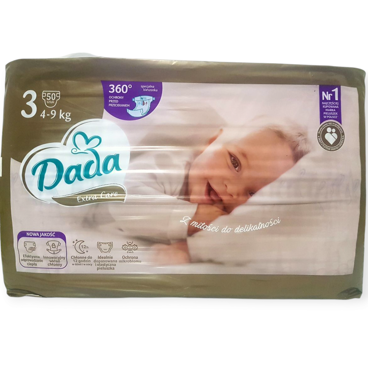Підгузки Dada extra care 3 4-9 кг 50 (2518326128)