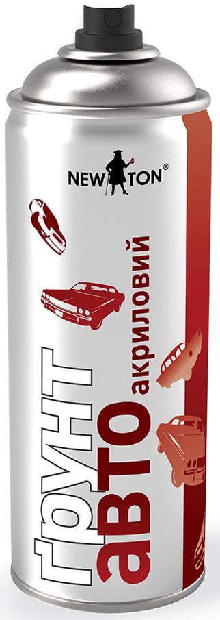 Грунт автомобильный New Ton® 400 мл Серый