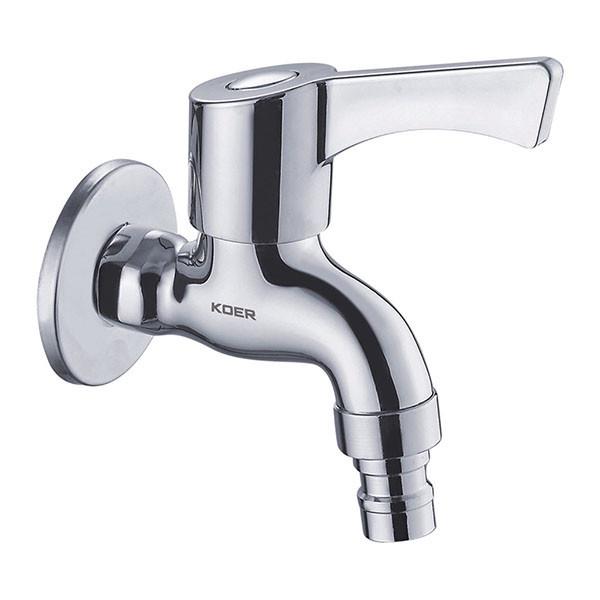 Кран садовий KOER KR.252 KR2725 з вентилем Хром (80884) Кран садовий KOER KR.252 KR2725 з вентилем Хром (80884)