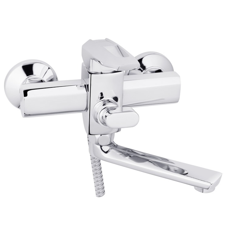 Змішувач для ванної KRONER Kante-C060 CV023581 одноважільний Хром (137792)