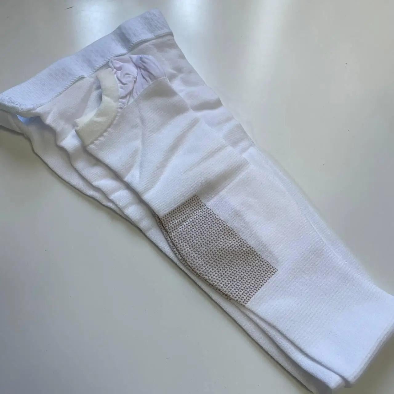 Компрессионные чулки на роды антиэмболические р. 6 XXL 13-18 мм.рт.ст. Aurafix Белый (2334145382)