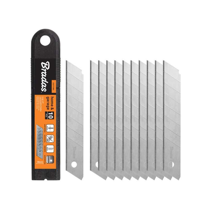 Лезвия для ножей NEUTRAL заменительные ломальные 10 шт. 18 мм (DIY-KN18-NEU)