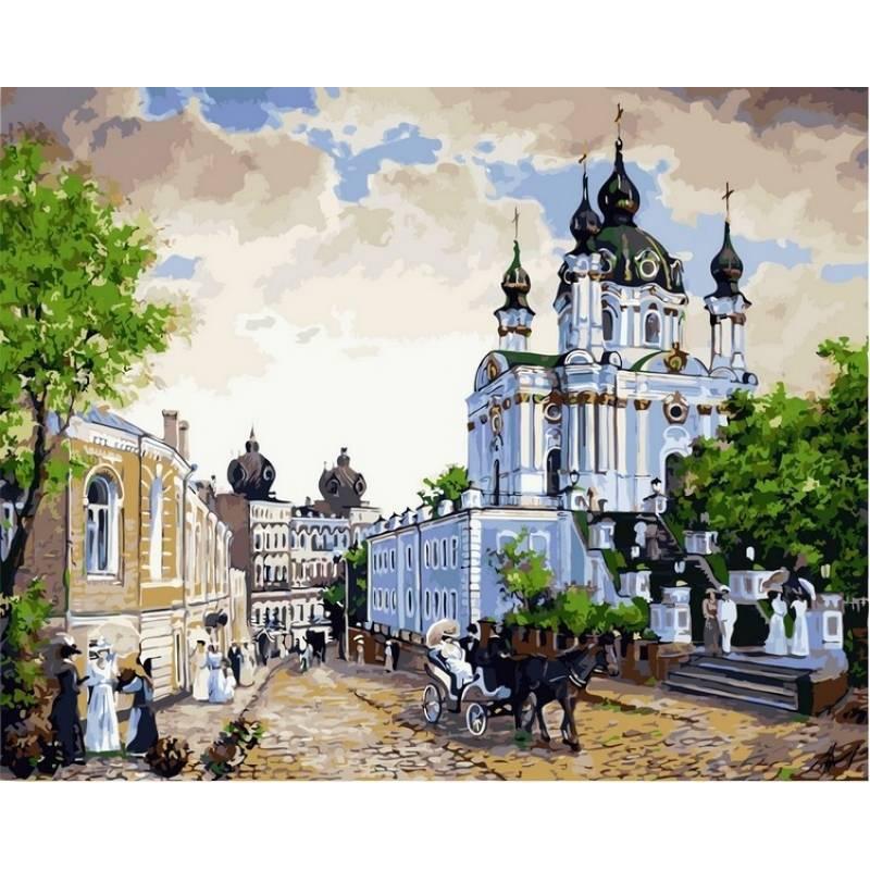 Картина по номерам Babylon "Андреевский спуск" 40х50 см (NB370R)