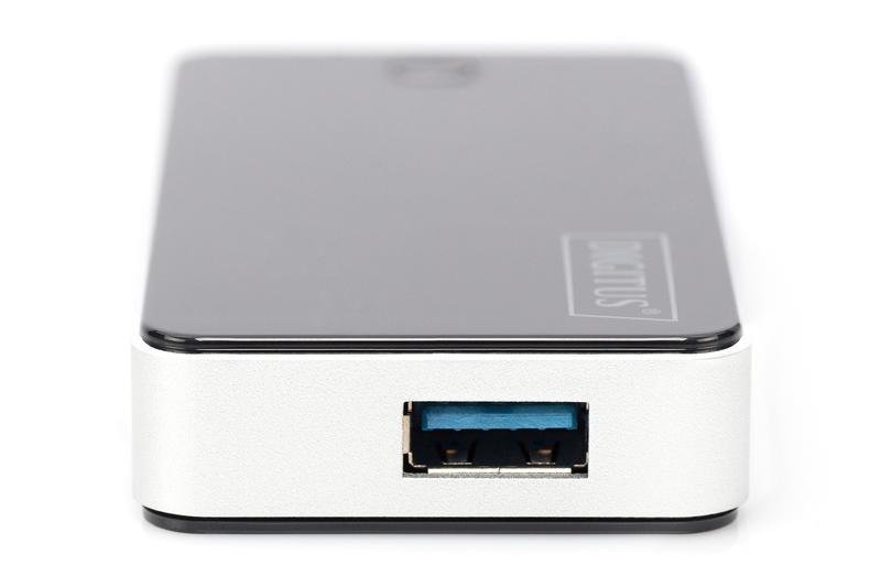 Концентратор Digitus USB 3.0 Hub 4 Port Черный (30371219) - фото 3 Концентратор Digitus USB 3.0 Hub 4 Port Черный (30371219) - фото 3