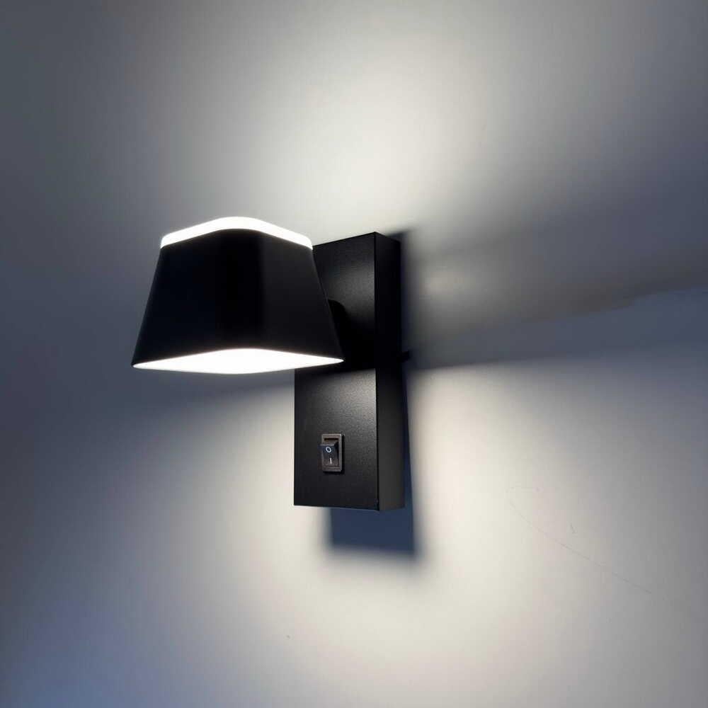 Бра Violux CROCUS-S 8W 4200K 560Lm IP20 Черный (550111) - фото 4 Бра Violux CROCUS-S 8W 4200K 560Lm IP20 Черный (550111) - фото 4