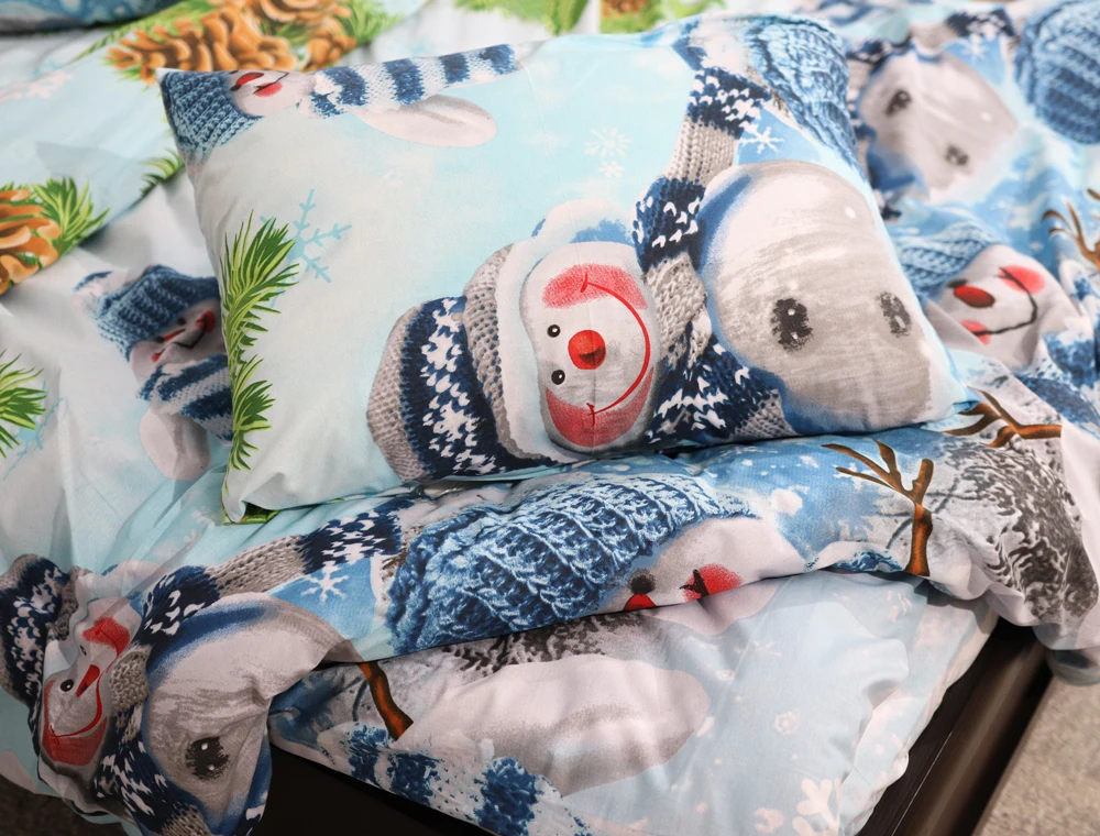 Комплект постельного белья ТМ Черешенька из бязи Gold полуторный 150х220 cм (157565) - фото 3