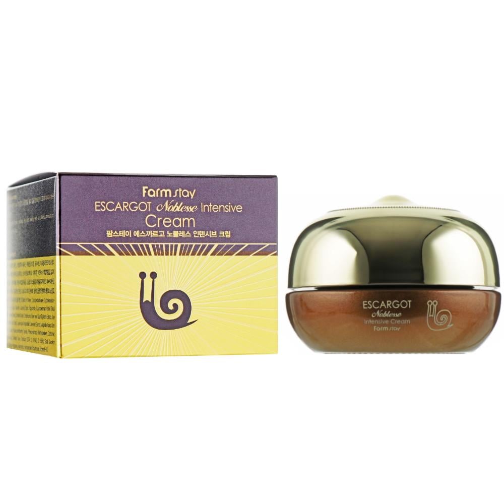 Крем для лица антивозрастной FarmStay Escargot Noblesse Intensive Cream улиточный 50 мл (8809317289274)