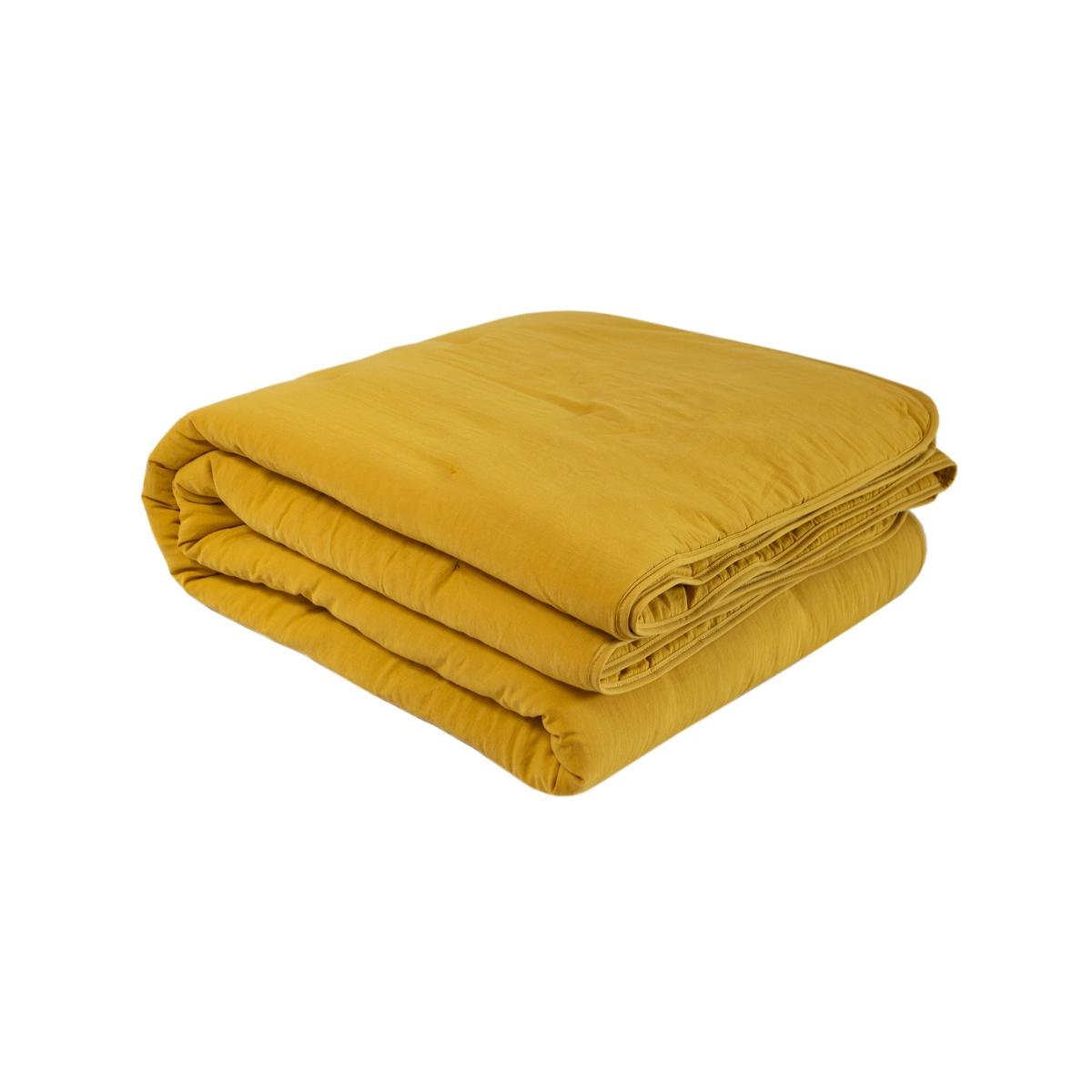 Покрывало Lotus Home Nikos 245х245 см Карри (svt-2000022341387)