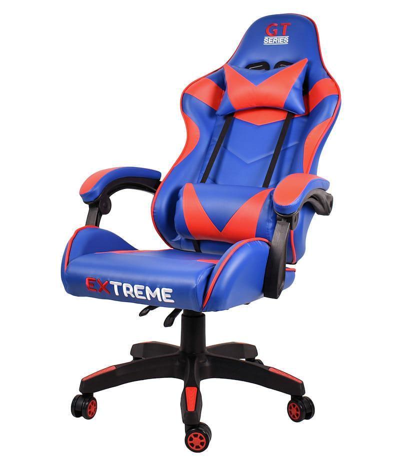 Кресло компьютерное GT Extreme Синий/Красный (9834859)