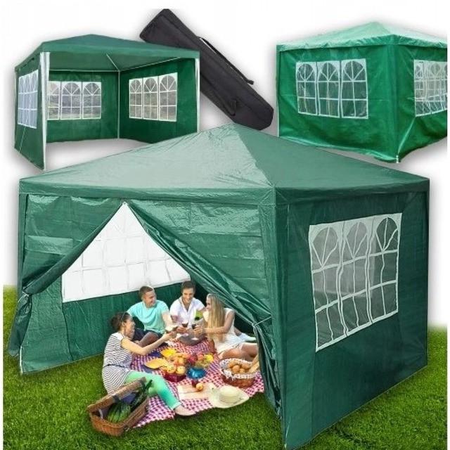 Павильон садовый Bonro B-1023 4 стенки 3х3 м Зеленый (2670149057) - фото 8 Павильон садовый Bonro B-1023 4 стенки 3х3 м Зеленый (2670149057) - фото 8