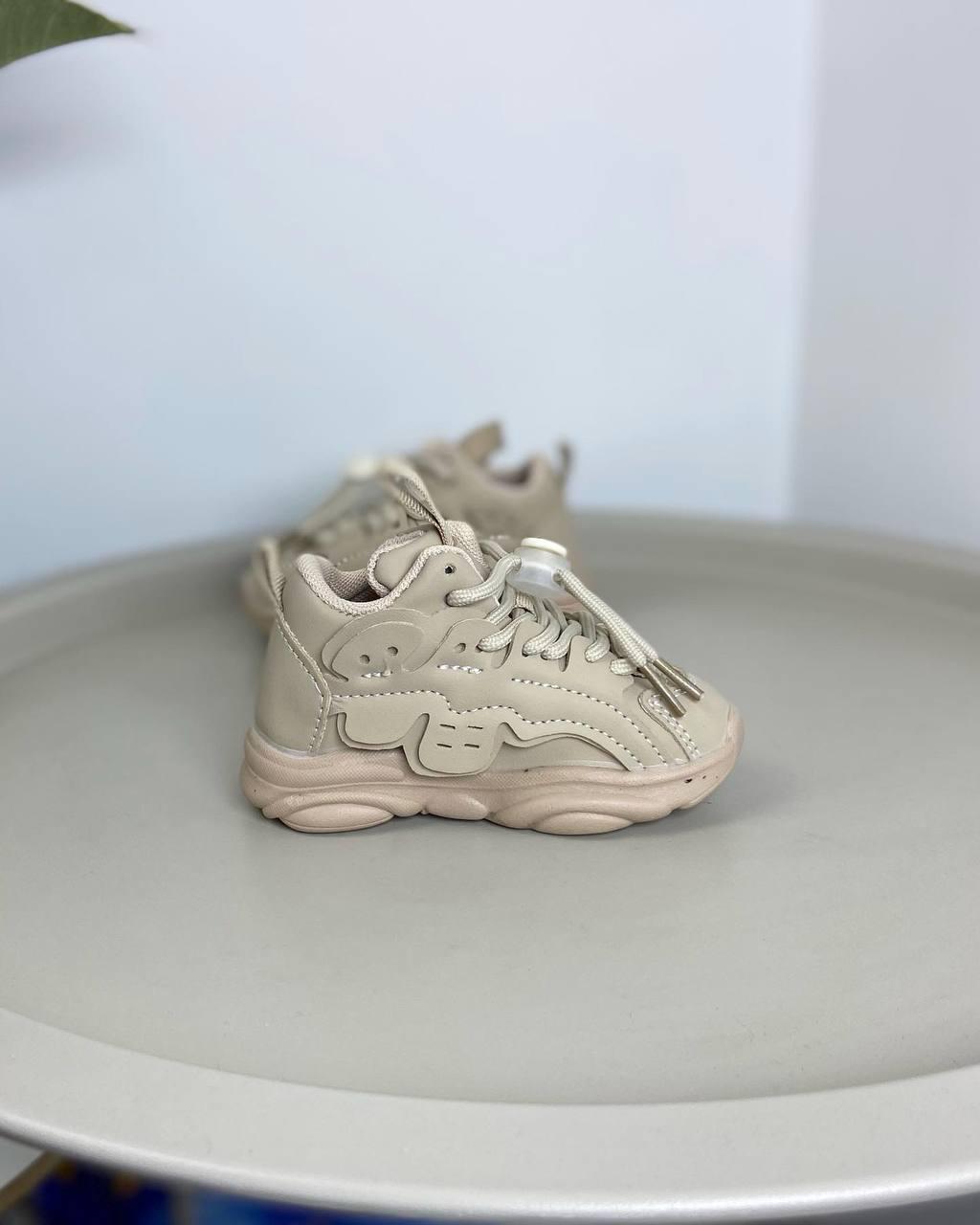 Кроссовки детские р. 18 Бежевый (1175) - фото 3 Кроссовки детские р. 18 Бежевый (1175) - фото 3