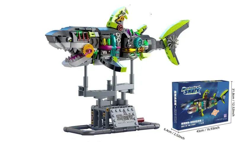 Конструктор Shark Technic Monster 747 деталі (554) - фото 2