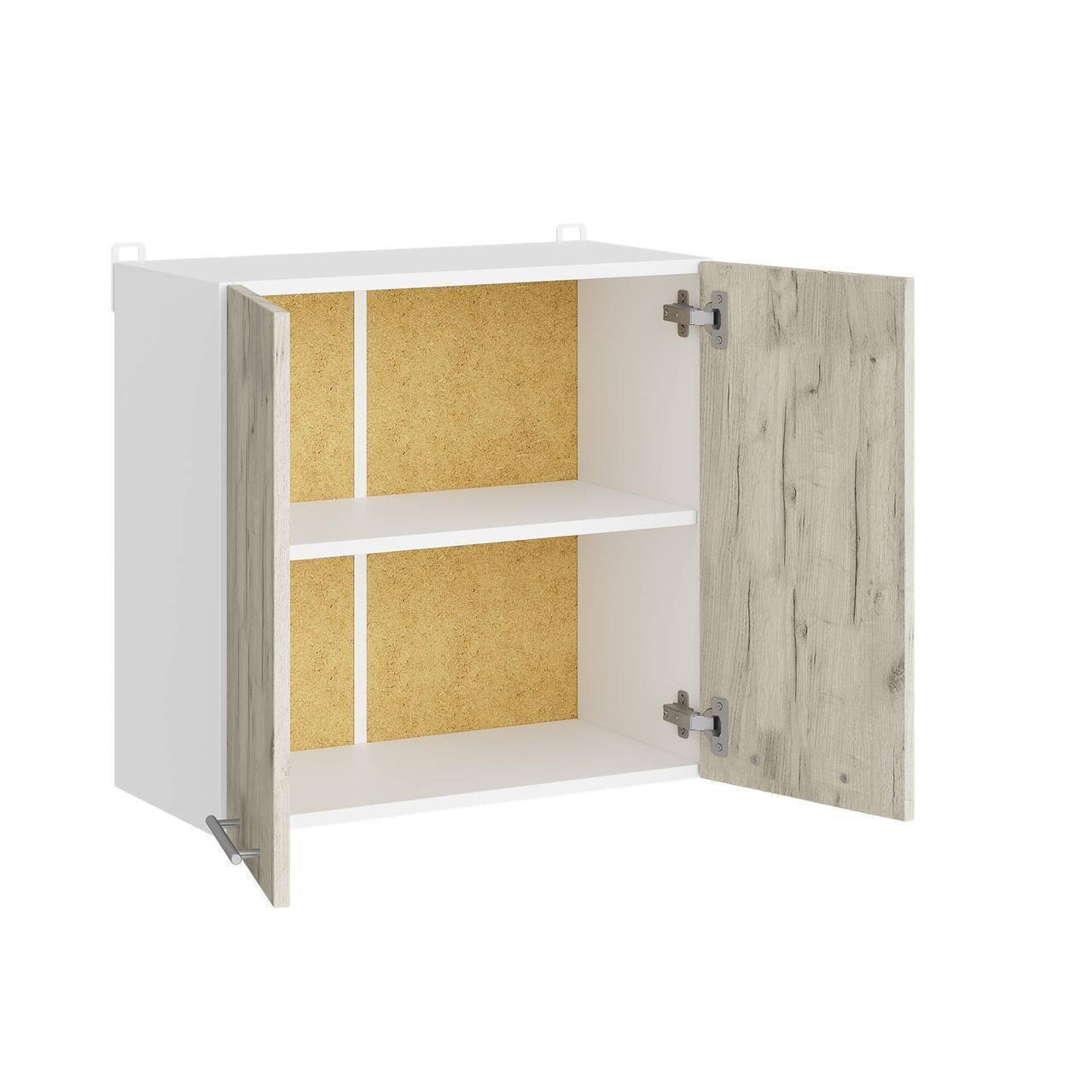 Кухонный модуль Эверест Эко Нова 60 Верх 600х575х296 мм Белый/Крафт Белый (ЕКО-406)