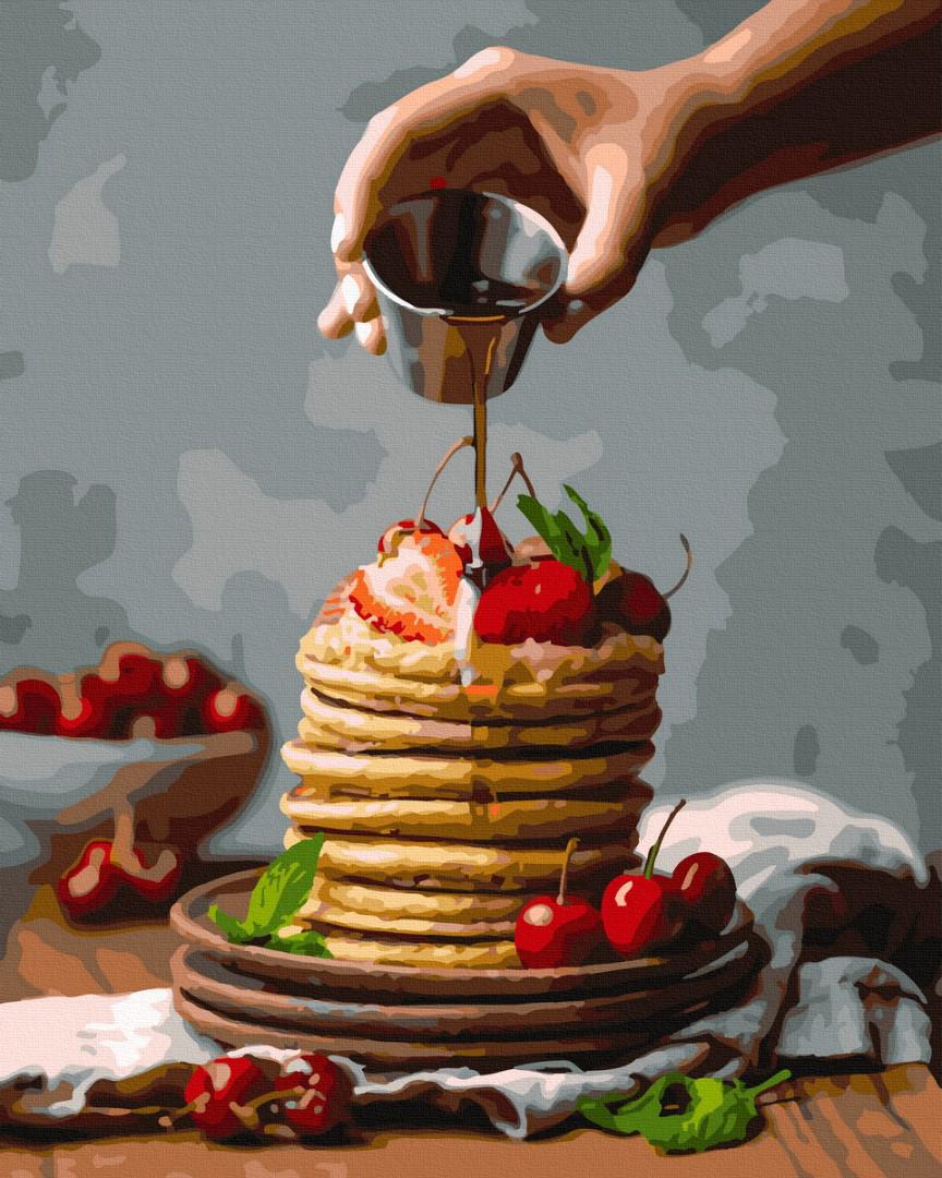 Картина за номерами Brushme Апетитний сніданок 40х50 см (GX41154) Картина за номерами Brushme Апетитний сніданок 40х50 см (GX41154)