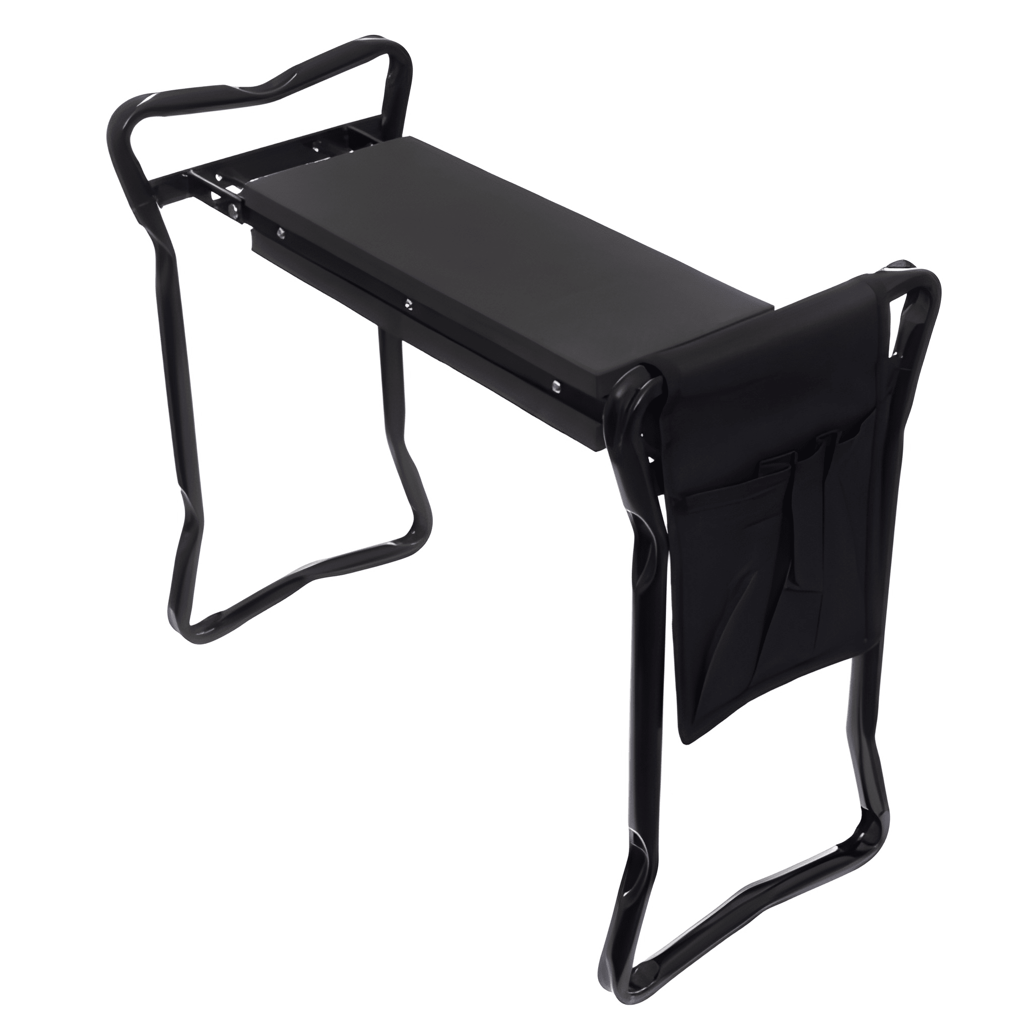 Туристический табурет Kraft&Dele KD10634 59х27,5х49 см складной садовый Черный