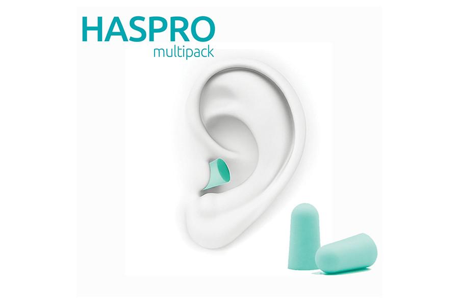 Беруши пенные для сна Haspro Multipack 10 пар SNR 38 дБ Мятный (1414990927) - фото 4