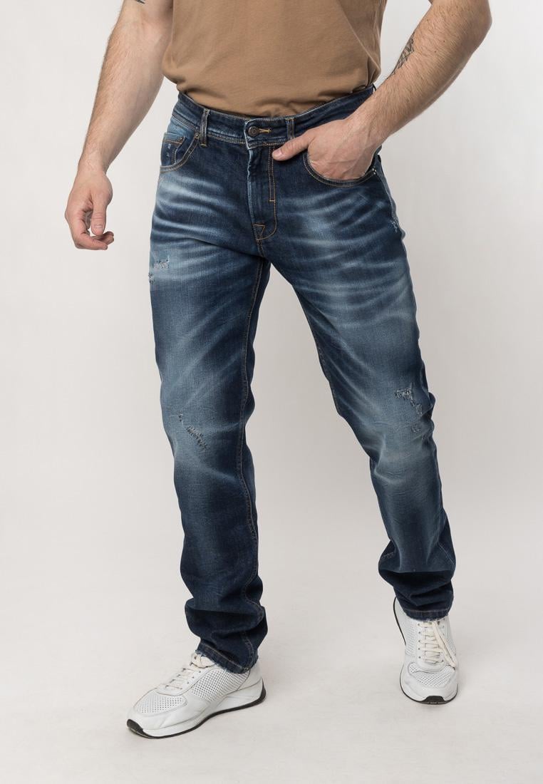 Джинсы мужские Luca Bertelli Axel 21121P р. 48 Темно-синий (12480)