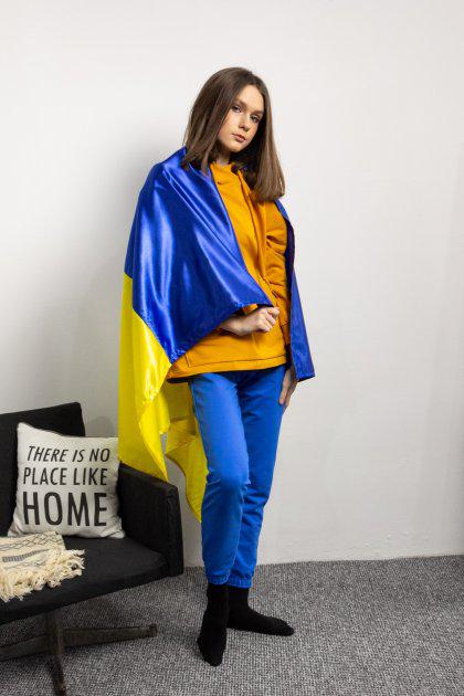 Флаг Украины VOG АТ1000 140х90 см Желто-синий (28615) - фото 5 Флаг Украины VOG АТ1000 140х90 см Желто-синий (28615) - фото 5