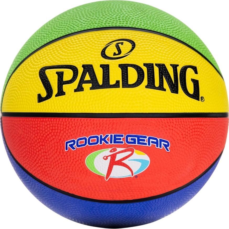 Баскетбольный мяч Spalding ROOKIE GEAR MULTI COLOR р. 5 Разноцветный (84395Z)