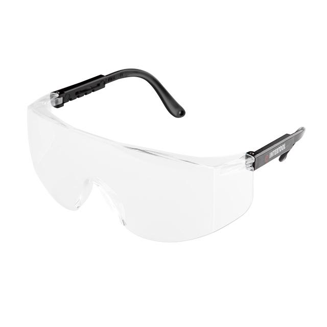 Очки защитные прозрачные регулируемые заушины Черный - фото 3 Очки защитные прозрачные регулируемые заушины Черный - фото 3