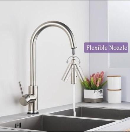 Змішувач сенсорний для кухні з висувною лійкою (10447324) - фото 5 Змішувач сенсорний для кухні з висувною лійкою (10447324) - фото 5