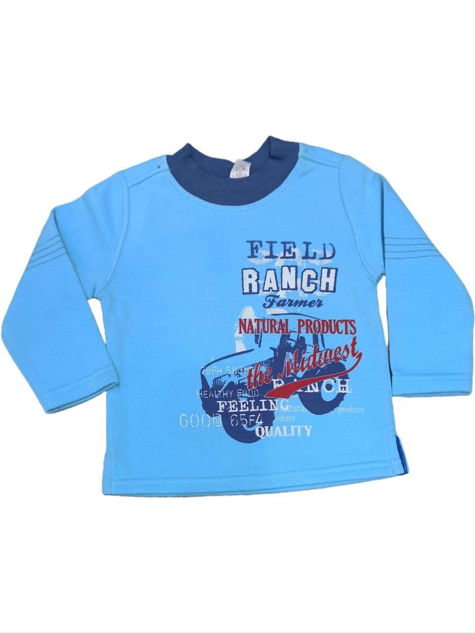 Джемпер утепленный для мальчика Bembi ДЖ 70 р. 80 Голубой