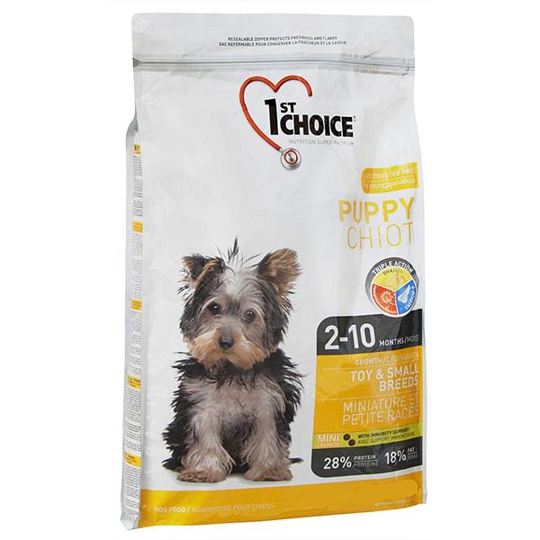 Корм сухий для цуценят 1st Choice Puppy Toy & Small Chicken 7 кг (6214278)