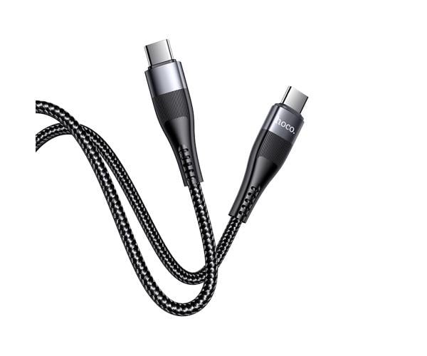 Кабель Hoco U99 Vortex Magnetic Cable Type-C Data 5 A 100 W 1 м Black