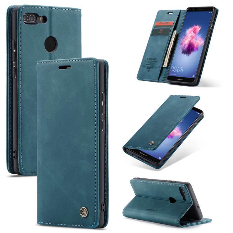 Чехол книжка с магнитом Huawei P Smart CaseMe Sea Green (30854-56)